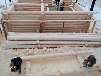 Скачать фото Ремонтно-строительные организации Строительство домов из оцилиндрованного бревна 26986649 в Братске