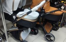 BabytimeChe: стильные коляски 2в1 экокожа
