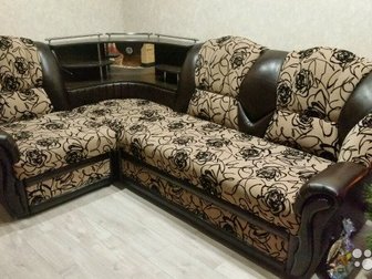 Угловой диван Серж-1 изготовитель Мебель комфорт г,  УЛЬЯНОВСК,  Мебель на гарантии - 1, 6 лет,  Куплена в мае 2017 года,  Мебель новая,   Не подходит по интерьеру, в Чебоксарах