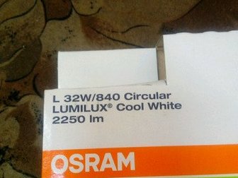 Лампа люминесцентная L 32W/840 C G10Q OSRAM 4008321581143 в наличии 4 штуки в Чебоксарах