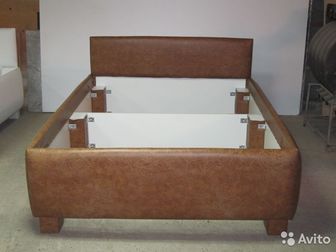 новая кровать сделана под матрас 1400-1900, Есть основание под матрас на фото не показано в Чебоксарах