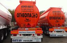 Новый бензовоз Oztas Trailer, объем 28 м3