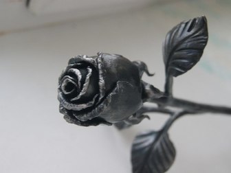 Увидеть фотографию  Кованная роза, железный цветок 32850702 в Ярославле