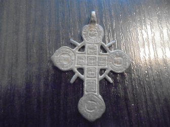 Новое фотографию Антиквариат старообрядческий крест нательный латунь 32413800 в Энгельсе