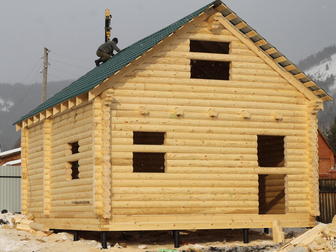 Уникальное фото Строительство домов Строительство деревянных домов, пристроек, Бани с отделкой 38250318 в Коломне