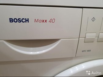 Стиральная машина Bosch Maxx 40,  гл 40? ш 60 см,  Рабочая, но возможно требует ремонта, в Люберцы