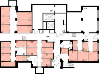 Продаётся кладовое помещение общей площадью 4 кв, м,  на 1-м этаже 25 этажного дома,  [#2442663#] в Люберцы