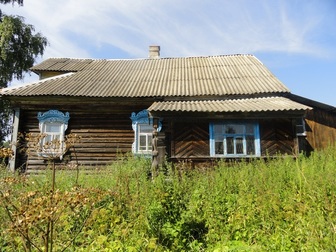 Скачать фотографию Загородные дома Бревенчатый дом в жилой деревне, в тихом живописном месте, 250 км от МКАД 34744373 в Москве