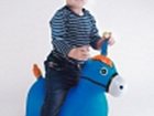 Смотреть фотографию  Лошадь-прыгунок синяя KID-HOP - это мечта ребенка 34553734 в Москве