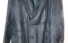 Кожаное пальто советского периода р, 50-52
