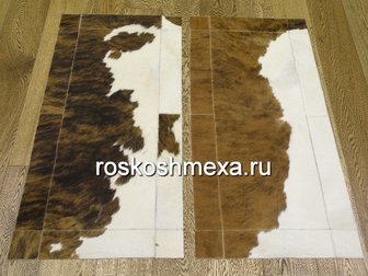 Просмотреть изображение Ковры, ковровые покрытия Оригинальные прикроватные коврики из коровьих шкур 32884127 в Москве