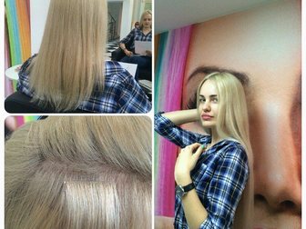 Просмотреть изображение Разное Наращивание волос , Ленточное наращивание , капсульное наращивание 33611729 в Москве