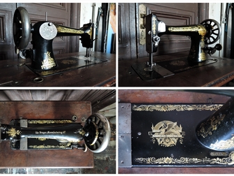 Свежее фотографию Антиквариат Антикварная швейная машина Singer на станине, 1906 36762233 в Москве