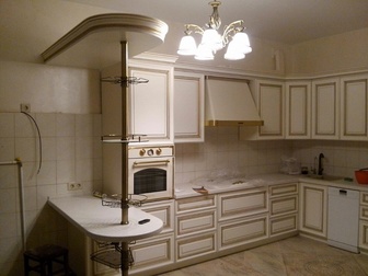 Смотреть фото  Производство шкафов купе и кухонных гарнитуров на заказ 66174693 в Москве
