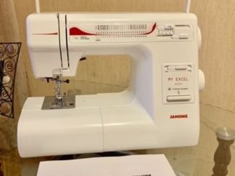 Продаю НОВУЮ  швейную машинку janome w23u,  Машинка умело выполняет 23 операции, автоматические петли, а также 8 часто используемых строчек – это прямая, декоративная, в Москве