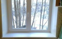 Двухстворчатое окно Veka в кирпичный дом