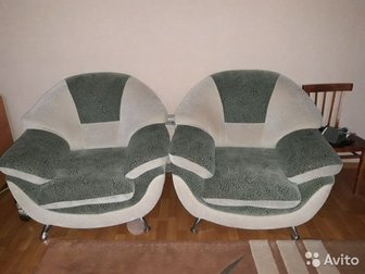 диван раскладной   два кресла б/у,  в хорошем состоянии, в Нижнекамске