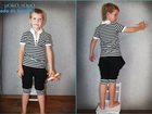 Смотреть фото Детская одежда Костюмчик в полоску для мальчиков от 4 до 6-ти лет 32501634 в Новосибирске