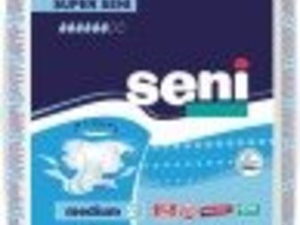 Новое фото Аптеки подгузники-памперсы для взрослых SENI медиум 2 34254245 в Омске