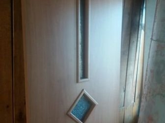 новая межкомнатная дверь, со стекляными вставками,  размер 600 х 2000 в Прокопьевске