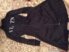 Скачать бесплатно фотографию  Платье Валентино, новое, черное, зима-осень, гофрированная юбочка 71656077 в Старом Осколе
