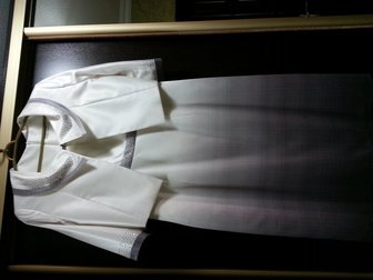 Скачать фотографию Свадебные платья Белое платье с камнями, 33431625 в Ессентуках