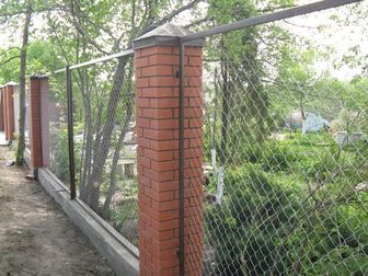 Увидеть foto  Продам секции заборные с сеткой рабицей в Тольятти 38012330 в Тольятти