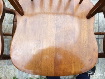 Продаю 5 стульев б/у ,  массив гевеи, цвет дуб,  Производство Малайзия,  Размер (ширина-глубина-высота): 45 х 45 х 96 смЦена указана за 1 стул,  Находятся в с, Ягодное в Тольятти