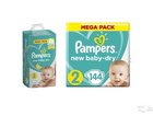 Подгузники Pampers New baby-dry 2р-р 144 шт