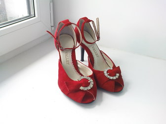Новое фото Женская обувь Туфли-босоножки, р, 36,5, новые, натур, замша 39295034 в Владимире