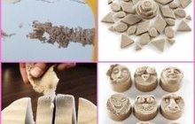 Кинетический песок для детского творчества