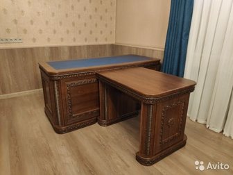 Мебель для кабинета,  Изготовление по вашим размерам, от сдержанной классики до дворцового стиля, Состояние: Новое в Воронеже